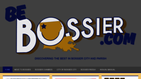 What Bebossier.com website looked like in 2021 (3 years ago)