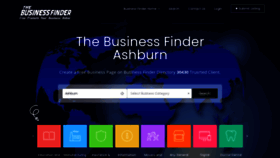 What Businessfinder.in website looked like in 2021 (3 years ago)