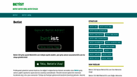 What Betist50.com website looked like in 2021 (3 years ago)