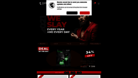 What Beardo.in website looked like in 2021 (3 years ago)