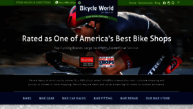 What Bicycleworldny.com website looked like in 2021 (3 years ago)