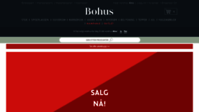 What Bohus.no website looked like in 2021 (3 years ago)