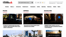 What Bratislavskenoviny.sk website looked like in 2021 (3 years ago)