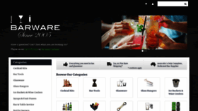 What Barware.com.au website looked like in 2021 (3 years ago)