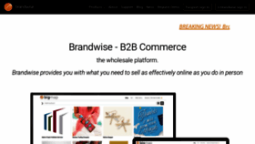What Brandwise.com website looked like in 2021 (3 years ago)