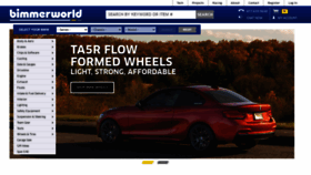 What Bimmerworld.com website looked like in 2021 (3 years ago)