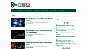 What Batchkun.com website looked like in 2021 (3 years ago)