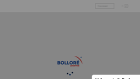 What Bollore-logistics.com website looked like in 2021 (5 years ago)