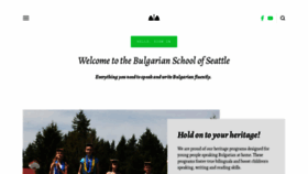 What Bulgarianschoolofseattle.com website looked like in 2021 (3 years ago)
