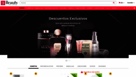 What Beautytheshop.com website looked like in 2021 (3 years ago)