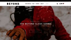 What Beyondclothing.com website looked like in 2021 (3 years ago)