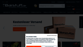 What Barstuff.de website looked like in 2021 (3 years ago)