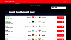 What Bingsport.com website looked like in 2021 (4 years ago)