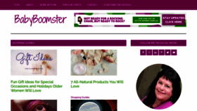 What Babyboomster.com website looked like in 2021 (3 years ago)
