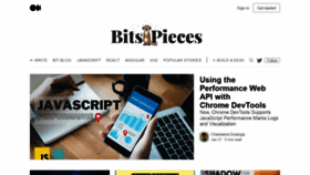 What Blog.bitsrc.io website looked like in 2021 (3 years ago)