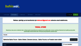 What Bahisvar4.net website looked like in 2021 (3 years ago)