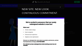 What Bankunited.com website looked like in 2021 (3 years ago)