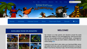 What Biblepathwayadventures.com website looked like in 2021 (3 years ago)