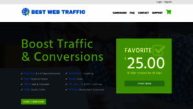 What Bestweb-traffic.com website looked like in 2021 (3 years ago)