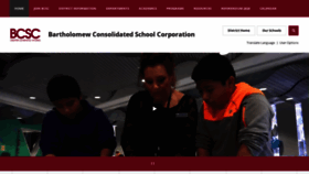 What Bcsc.k12.in.us website looked like in 2021 (3 years ago)