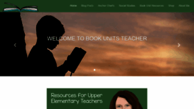 What Bookunitsteacher.com website looked like in 2021 (3 years ago)