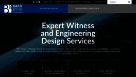 What Barrgroup.com website looked like in 2021 (4 years ago)