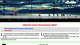 What Bejaiadroit.net website looked like in 2021 (4 years ago)
