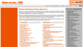 What Bazar-az.com website looked like in 2021 (3 years ago)