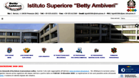 What Bettyambiveri.edu.it website looked like in 2021 (3 years ago)