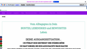 What Bunteseele.de website looked like in 2021 (3 years ago)
