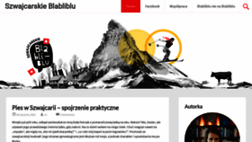What Blabliblu.pl website looked like in 2021 (3 years ago)