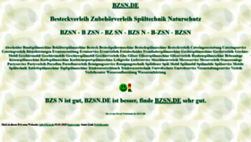 What Bzsn.de website looked like in 2021 (4 years ago)