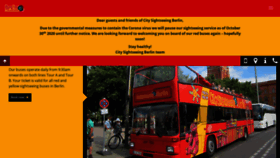 What Berlin-city-tour.de website looked like in 2021 (3 years ago)