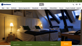 What Baltichotell.com website looked like in 2021 (3 years ago)
