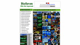 What Bioseven.co.id website looked like in 2021 (3 years ago)