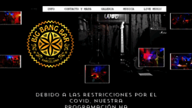What Bigbangbarcelona.com website looked like in 2021 (3 years ago)