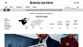 What Businessairnews.com website looked like in 2021 (3 years ago)