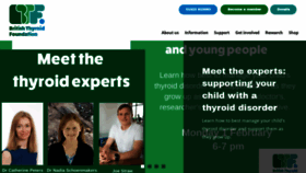 What Btf-thyroid.org website looked like in 2021 (3 years ago)