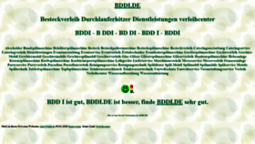 What Bddi.de website looked like in 2021 (4 years ago)