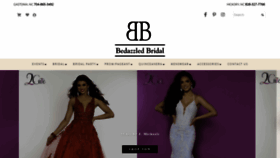 What Bedazzledbridal.com website looked like in 2021 (3 years ago)