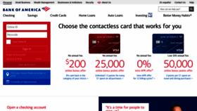 What Bofa.com website looked like in 2021 (3 years ago)