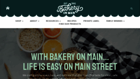 What Bakeryonmain.com website looked like in 2021 (3 years ago)