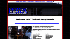 What Bctoolrental.com website looked like in 2021 (3 years ago)