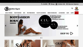 What Bodyfashion-born.nl website looked like in 2021 (3 years ago)