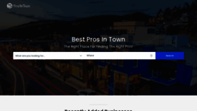 What Bestprosintown.com website looked like in 2021 (3 years ago)