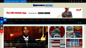 What Businessmetricsng.com website looked like in 2021 (3 years ago)