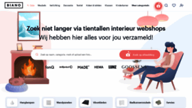 What Biano.nl website looked like in 2021 (5 years ago)