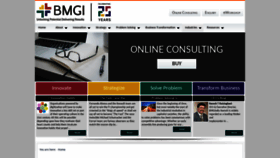 What Bmgindia.com website looked like in 2021 (3 years ago)