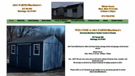 What Blackburngardencenterandsheds.com website looked like in 2021 (3 years ago)