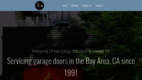 What Bayareadoors.net website looked like in 2021 (3 years ago)